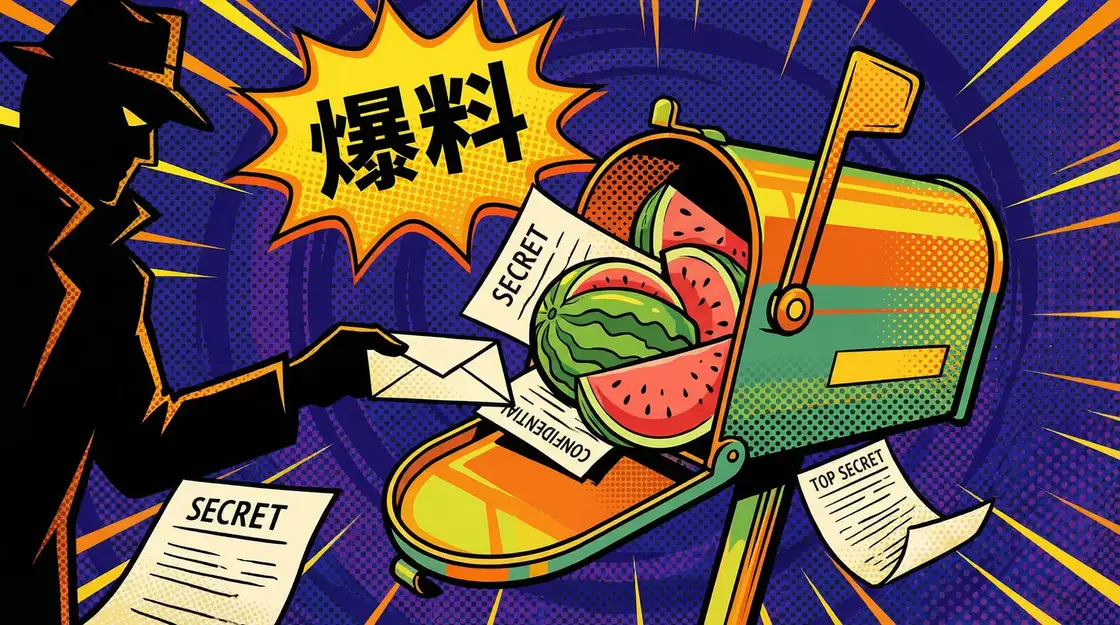 吃瓜社 匿名爆料通道漫画插图